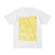 シンプルデザインTシャツ TOY☆TANKER(YELLOW)