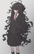 くせ毛 ニコニコ静画 イラスト
