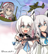 江風 アズールレーン ニコニコ静画 イラスト