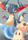 ドラパルトとミミッキュ