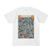 シンプルデザインTシャツ TANKER_300(ORANGE)