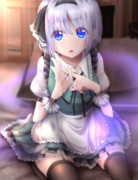 2019年描き納め妖夢ちゃん