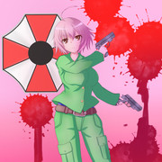 のびハザ ニコニコ静画 イラスト