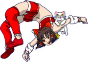 プロレスラーっぽいBNKRG姉貴とmur猫