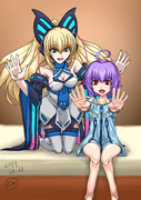 シアンとモルフォ