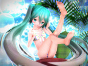 【ちびミクちゃん萌えリンク】おみあしばたばたぁ…っ♡