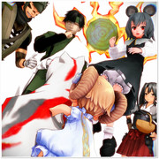 MMDで干支引き継ぎ式【亥→子】