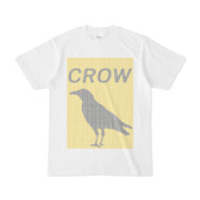 シンプルデザインTシャツ くろうCROW