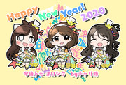 Happy New Yeah! スイートピーの花束