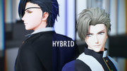 【MMD刀剣乱舞】HYBRID / へし切長谷部・燭台切光忠