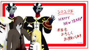 【MMD年賀状2020】Happy New Year!