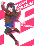 ハッピーとれいるず ニコニコ静画 イラスト