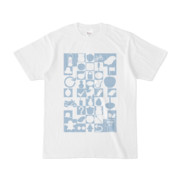 シンプルデザインTシャツ Spur/icon41(BLUE)
