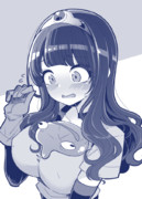 スライムと遊ぶゆーしゃちゃん