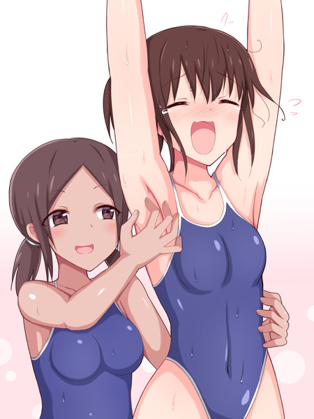 スク水くすぐりっこ ぱりてぃー にゅー さんのイラスト ニコニコ静画 イラスト