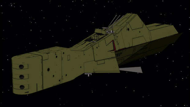 Mmdモデル配布 自由惑星同盟軍 標準型駆逐艦 はたかぜ工廠 さんのイラスト ニコニコ静画 イラスト