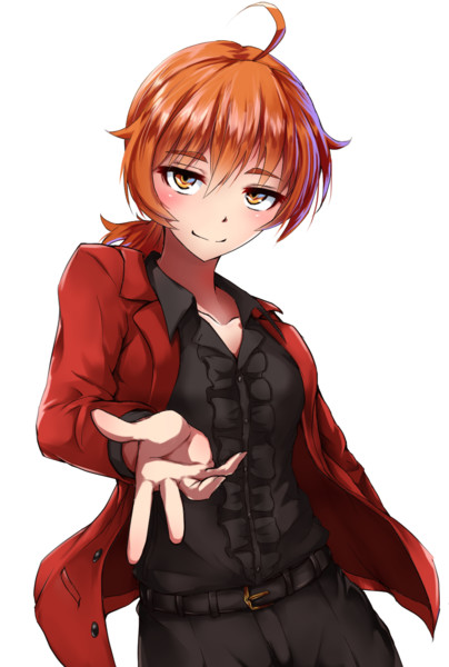 男装した荒木比奈先生 タテツキ さんのイラスト ニコニコ静画 イラスト