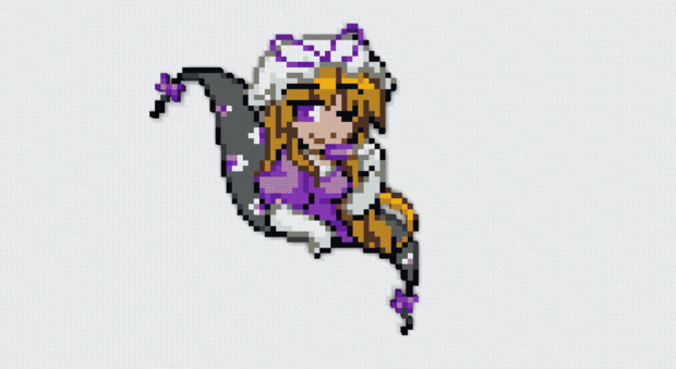 Minecraft 1 14 4 キャラのみ No 036 ゆかり 東方人形劇 十六夜 霊魔 さんのイラスト ニコニコ静画 イラスト