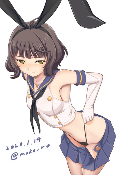 岸波 よく考えたら君まだをこれ着ていなかったよね もけろー さんのイラスト ニコニコ静画 イラスト