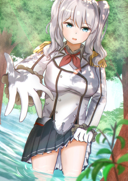 艦これ 水辺の鹿島 ヤン太 さんのイラスト ニコニコ静画 イラスト