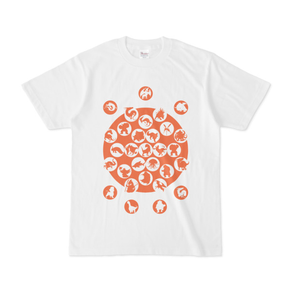 シンプルデザインTシャツ M_Ladybird(CHOCOLATE)