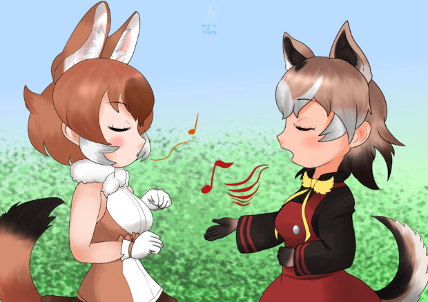 口笛の狩人と歌う犬 Futokun さんのイラスト ニコニコ静画 イラスト