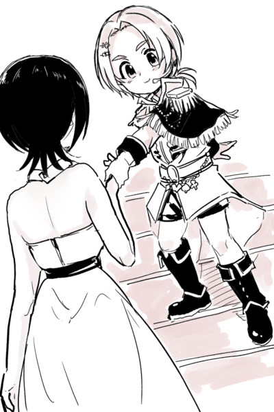 エスコート 東郷あい 龍崎薫 ルル ヘイ さんのイラスト ニコニコ静画 イラスト