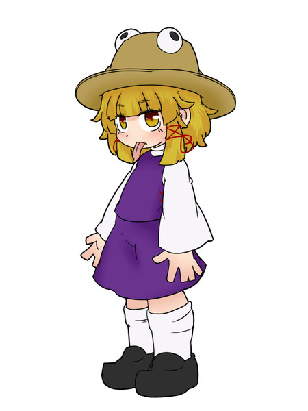 舌だし諏訪子 ｒｏｔｏｎ さんのイラスト ニコニコ静画 イラスト