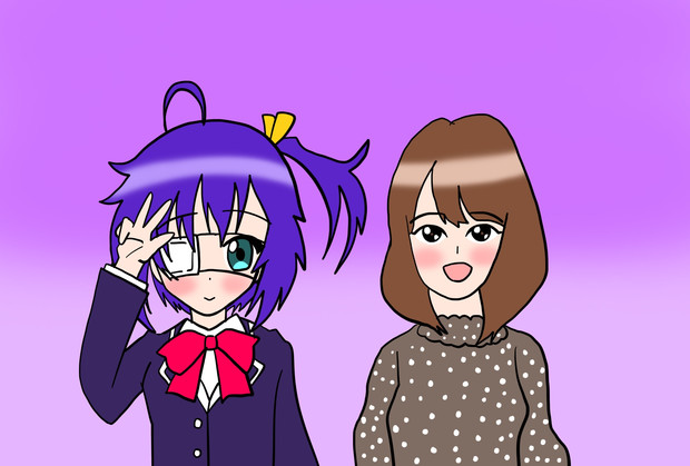 中二病キャラでお馴染みの声優さん 絵描きの冒険者katosan さんのイラスト ニコニコ静画 イラスト
