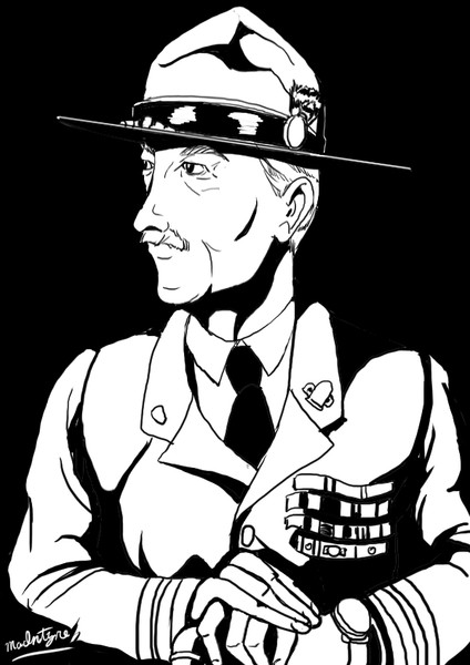眠らない狼 大英帝国陸軍ロバート ベーデン パウエル卿 となりのマッキンタイア さんのイラスト ニコニコ静画 イラスト