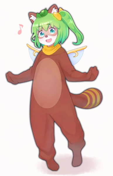 狸衣装の大妖精 筋之助 さんのイラスト ニコニコ静画 イラスト