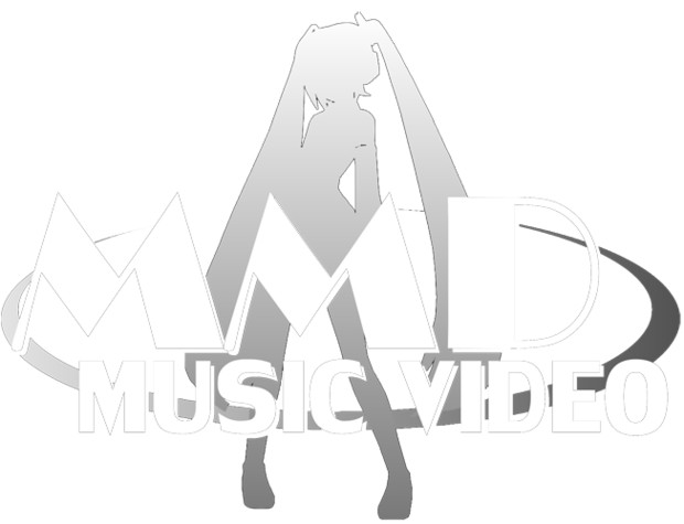 Mmd Music Video Logo 白 Txdhirosi さんのイラスト ニコニコ静画 イラスト