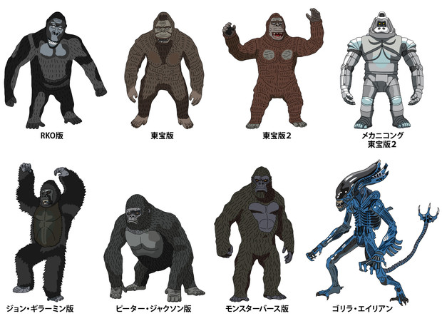 キングコング Kingkong ４７１夜無 さんのイラスト ニコニコ静画 イラスト