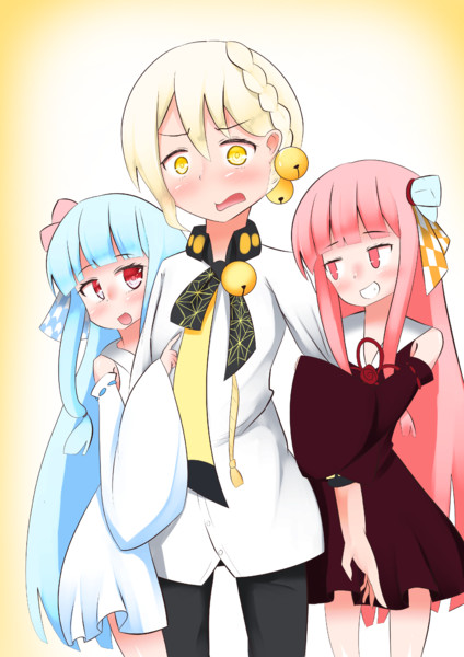 初めての後輩に浮かれる姉妹と弓鶴くん
