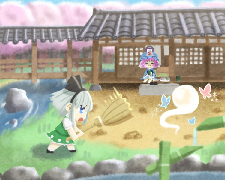 ちびキャラ ニコニコ 東方まとめ 静画