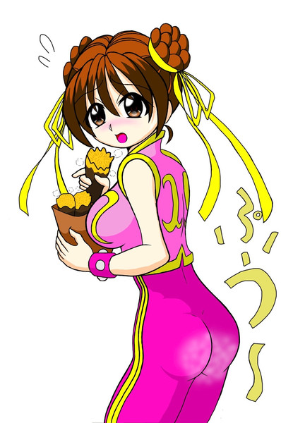 ZERO春麗桃コス焼き芋バージョン