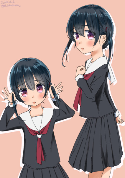ツインテールの女の子 しおま さんのイラスト ニコニコ静画 イラスト