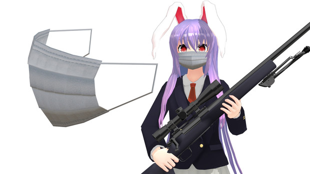 マスク Mmdアクセサリ配布 浅村anri アサシンp さんのイラスト ニコニコ静画 イラスト