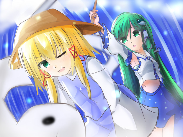 海の割れる日と ミシャグジ様のコンボ攻撃 白田 忍 さんのイラスト ニコニコ静画 イラスト