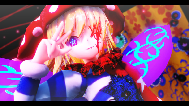 東方mmd Nicosub静画