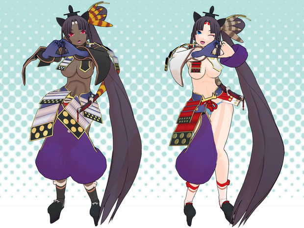 Fate Mmd 牛若丸復刻再配布 お知らせ Tomo27 さんのイラスト ニコニコ静画 イラスト