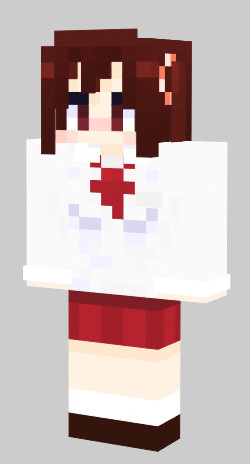 Minecraft 干物妹 うまるちゃん 海老名 菜々 スキン Zきゅん さんのイラスト ニコニコ静画 イラスト
