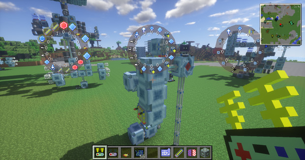 Minecraft 試作型パーツアセンブリギミック4 Jointblock まから さんのイラスト ニコニコ静画 イラスト