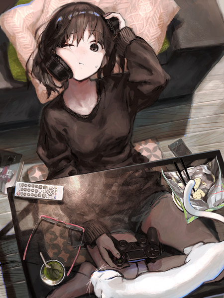 めのまえが　まっしろに　なった！