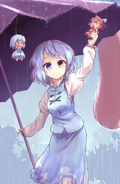 てるてる相合傘 イス さんのイラスト ニコニコ静画 イラスト