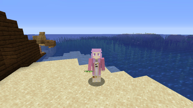 Minecraft 北谷菜切スキン 配布 ののゆき さんのイラスト ニコニコ静画 イラスト