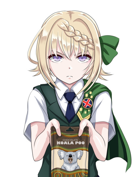 嫌な顔しながらコアラのフンをくれるおパースちゃん Tk8 さんのイラスト ニコニコ静画 イラスト