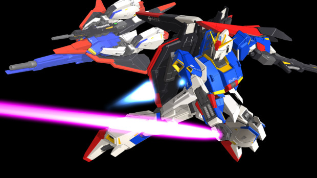 【MMDモデル配布】Zガンダム ver.1.1