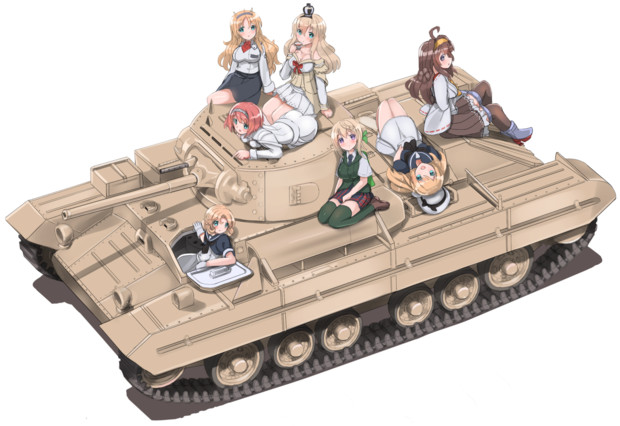 バレンタイン戦車 Redundant Cat さんのイラスト ニコニコ静画 イラスト