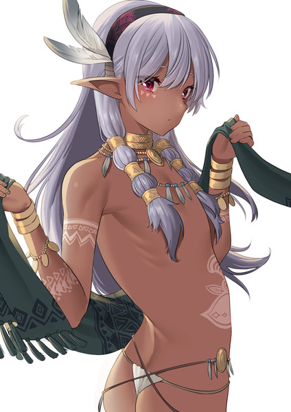 民族エルフ 赤城くらげ さんのイラスト ニコニコ静画 イラスト